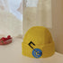 Children's Knitted Hat Autumn And Winter Pin Smiling Face Circumference 18.1-18.9 inch